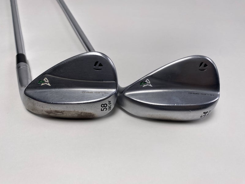 TaylorMade Milled Grind 4 Chrome Wedge Set 54* 11 58* 9 NS Pro 950 GH Regular RH