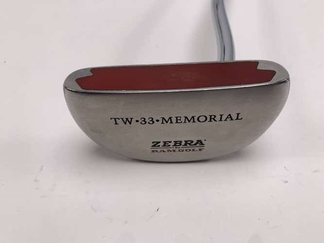 Ram Zebra TW 33 Memorial Putter 35" Mens RH