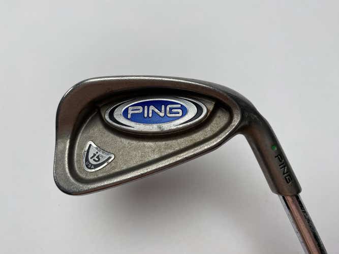 Ping i5 Single 5 Iron Green Dot 2* Up Regular Steel Mens RH