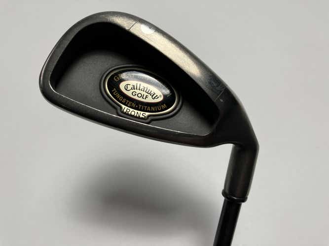 Callaway Big Bertha Tungsten Titanium Single 5 Iron RCH 96 Regular Graphite RH