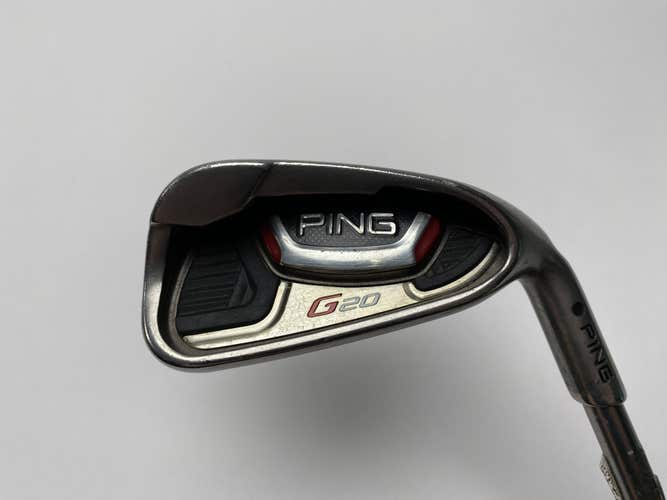 Ping G20 Single 6 Iron Black Dot TFC 169I Soft Regular Senior Graphite Mens RH
