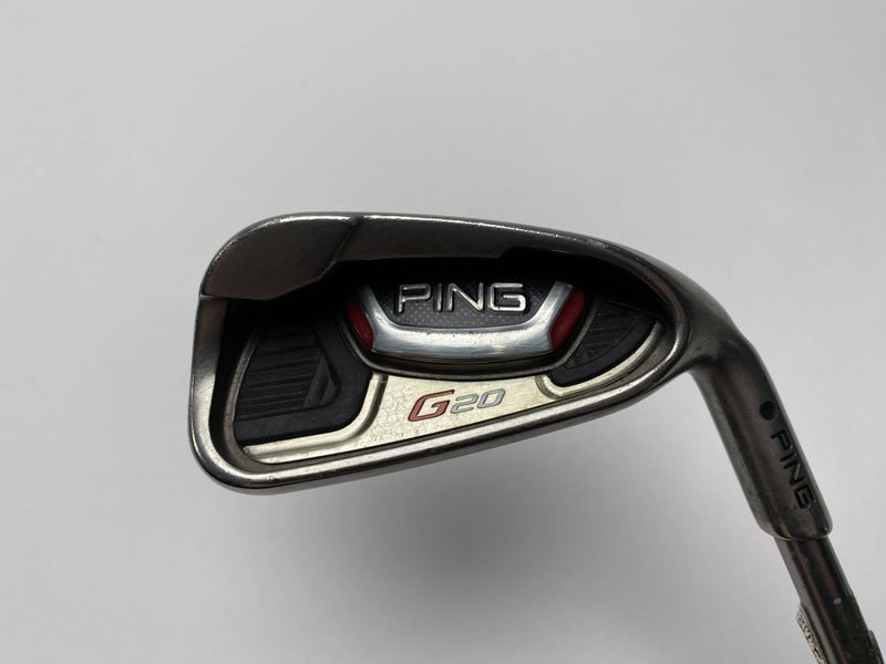 Ping G20 Single 6 Iron Black Dot TFC 169I Soft Regular Senior Graphite Mens RH