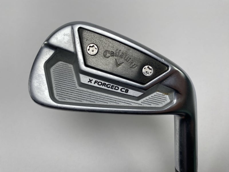 Callaway X Forged CB 21 Single 7 Iron Project X IO 6.0 110g Stiff Steel Mens RH