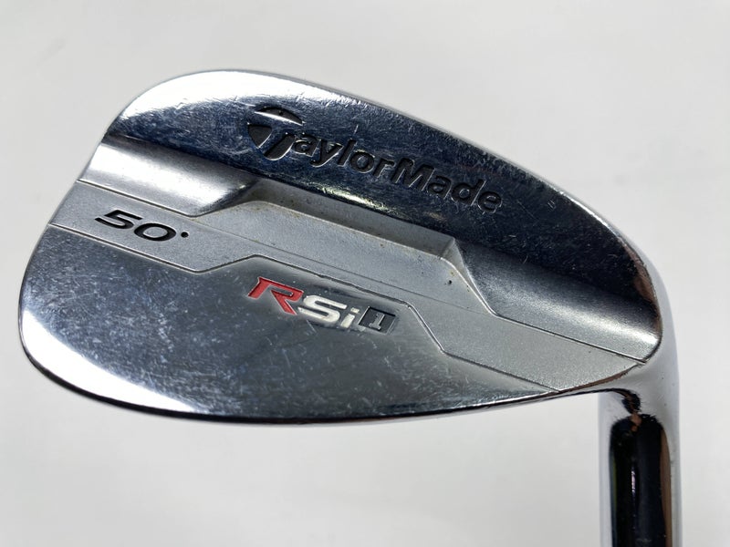 TaylorMade RSi 1 Approach Wedge 50* True Temper REAX Stiff Steel RH Midsize Grip