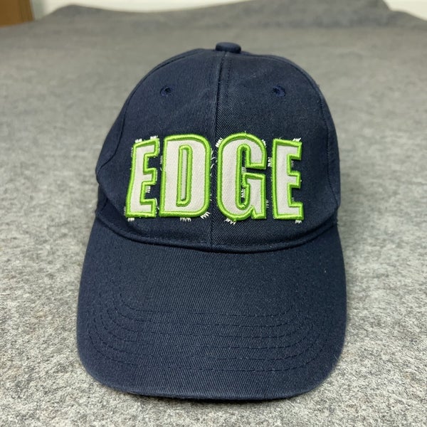Disney Hat Cap Strap Back Navy Blue EDGE Embroidered Cruise Line Mens Cotton