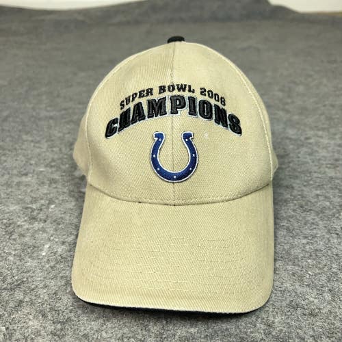 Indianapolis Colts Hat Cap Strap Back Super Bowl 2006 Champions NFL Football Men