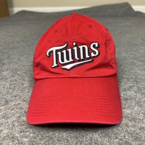 Minnesota Twins Hat Cap Strap Back Red MLB Baseball Mens Nike Team One Size