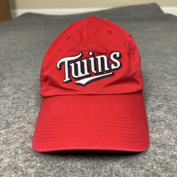 Minnesota Twins Hat Cap Strap Back Red MLB Baseball Mens Nike Team One Size