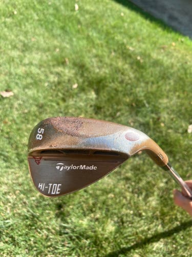 Men's TaylorMade Hi-Toe Right Handed Wedge 58 Degree Steel Shaft (Used)