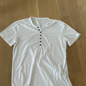 White Large Men's  Shirt (New)