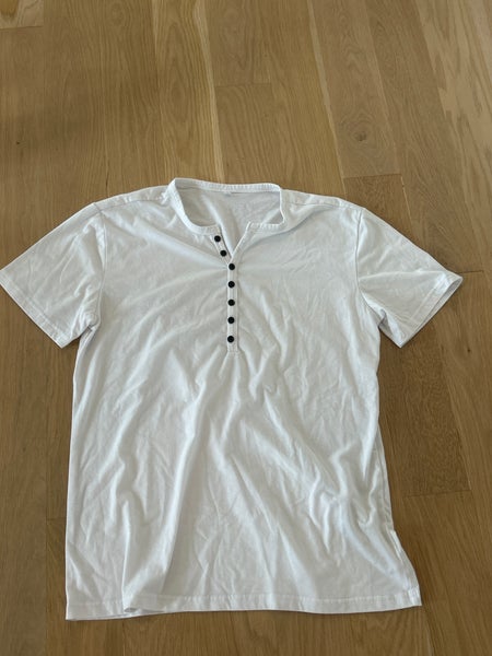 White Large Men's  Shirt (New)