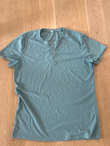 Blue Large Men's  Shirt (New)