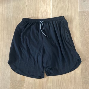 Black Large Adult Unisex  Shorts (New)
