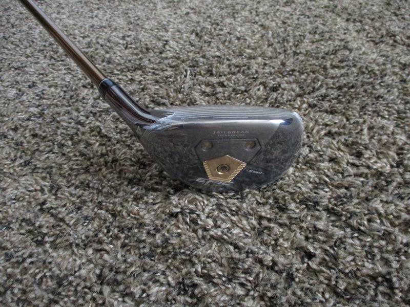 NEW MEN'S LEFT HAND CALLAWAY EPIC FLASH STAR 20* #4 HYBRID UST ATTAS 50 REGULAR FLEX + HEAD COVER