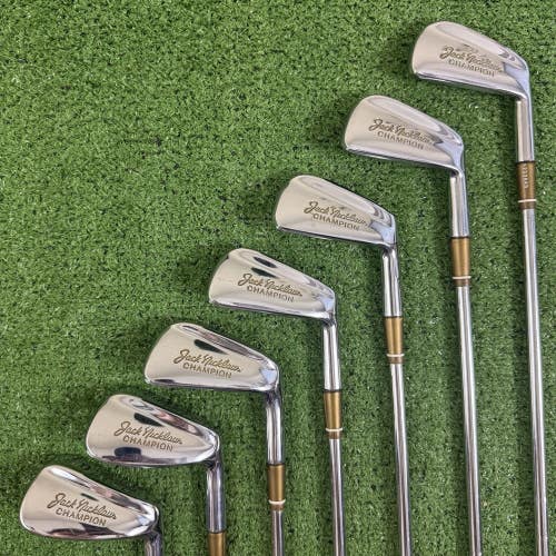 Macgregor Jack Nicklaus Champion Blade Iron Set 4-PW Steel Stiff Flex