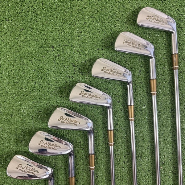 Macgregor Jack Nicklaus Champion Blade Iron Set 4-PW Steel Stiff Flex
