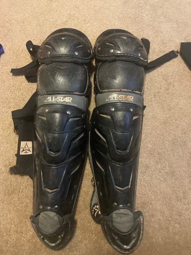 All Star System 7 Axis Catcher's Leg Guard (Used)