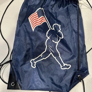Baseballism Drawstring Backpack