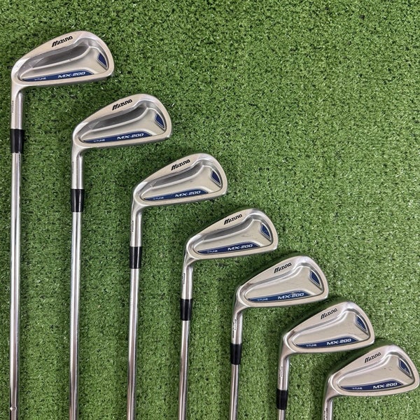 Mizuno MX-200 Iron Set 4-PW Stiff Flex Left Handed N.S. Pro 950GH +1/2 Long