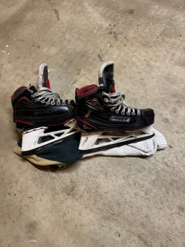 Bauer 1X Hockey Goalie Skates 7D (Used)