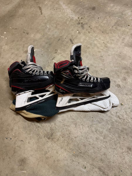 Bauer 1X Hockey Goalie Skates 7D (Used)