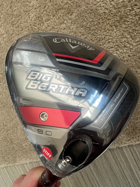 Men's 2023 Callaway Big Bertha Right Handed Driver Stiff Flex 9 Loft (New)