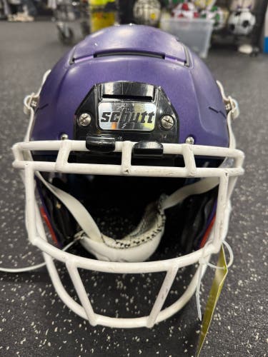 Used Schutt F7 FB Helmet Purple LG 11849-S000026922