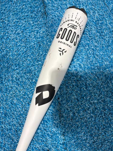 2021 DeMarini The Goods One Piece Alloy Bat USSSA Certified (-10) Alloy 21 oz 31" (Used)