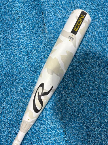 2025 Rawlings Icon Composite Bat USSSA Certified (-10) Composite 18 oz 28" (Used)