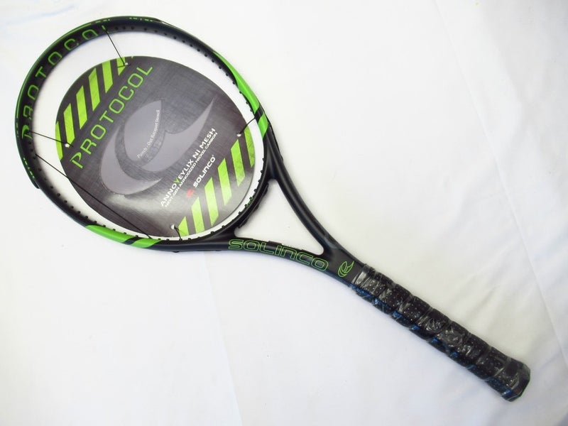 *NOS* SOLINCO PROTOCOL 325 "DY CONCEPT" TENNIS RACQUET (4 1/4) FROM A COLLECTOR
