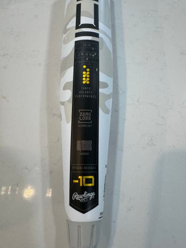 2025 Rawlings Icon Composite USSSA Certified Bat (-10)  19 oz 29" (Used)