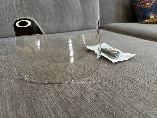 Oakley Legacy Clear Visor (Gently Used)