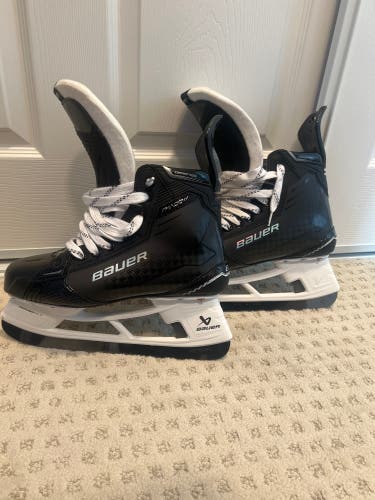 Bauer Supreme Shadow Skates- Senior 8.75 Fit 3 - With fly-Ti Steel