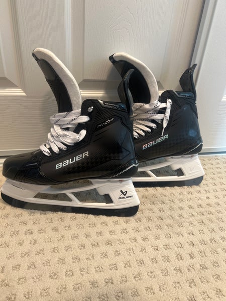 Bauer Supreme Shadow Skates- Senior 8.75 Fit 3 - With fly-Ti Steel