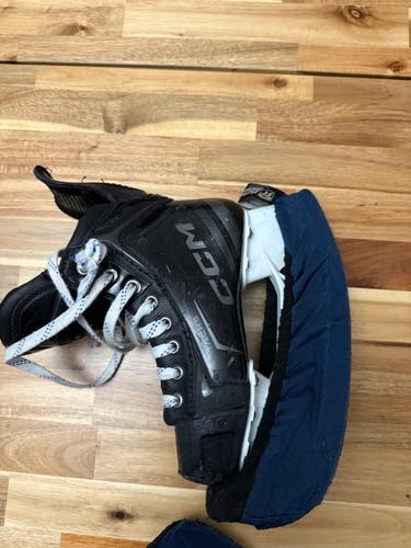2024 CCM Tacks XF Pro Hockey Skates Regular Width Size 2 (Used)