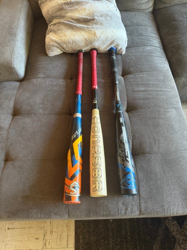 BBCOR Certified Bats Select pwr 32’ Bonesaber Hybrid 32’ Atlas 32.5’