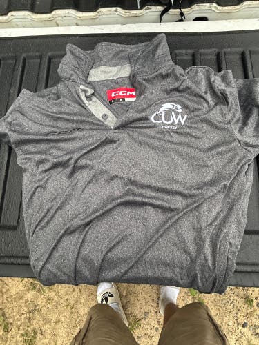 Gray CUW  Medium  CCM Shirt (Used)