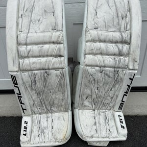 32"  2023 True L12.2 Goalie Leg Pads  (Used)
