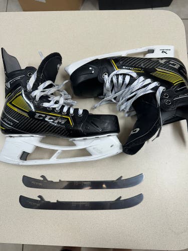 Jason Robertson Dallas Stars CCM Super Tacks AS3 Pro Hockey Skates 10.5