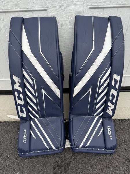 26+1 CCM Axis 1.5 Goalie Leg Pads  (Used)