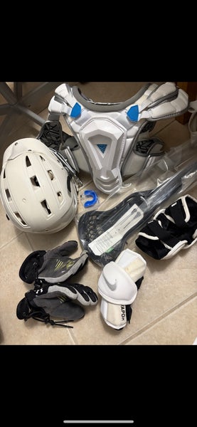 Youth small lacrosse equipment! Full set up meets NOCSAE
