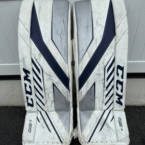 28"  CCM Axis 1.5 Goalie Leg Pads  (Used)