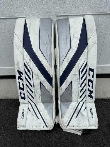 28" CCM Axis 1.5 Goalie Leg Pads (Used)