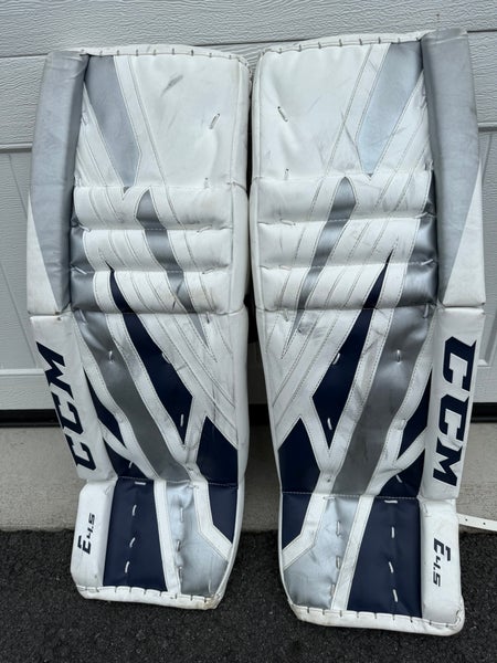 30"  2019 CCM Extreme Flex E4.5 Goalie Leg Pads  (Used)