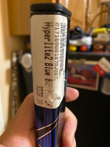 Senior Bauer Vapor Hyperlite 2 Left Hand Hockey Stick Toe Pattern  (New)