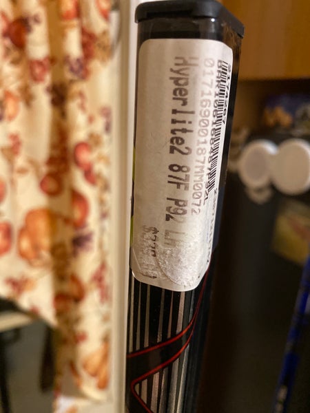 Senior Bauer Vapor Hyperlite 2 Left Hand Hockey Stick Toe Pattern  (New)