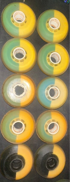 Used Blue and Black Hornet Splits (8 Blue) (2 Black)