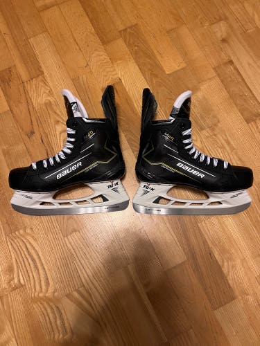 Bauer Supreme M40 Hockey Skates - Pulse SS Steel - Size 9 - Fit 2 (New)