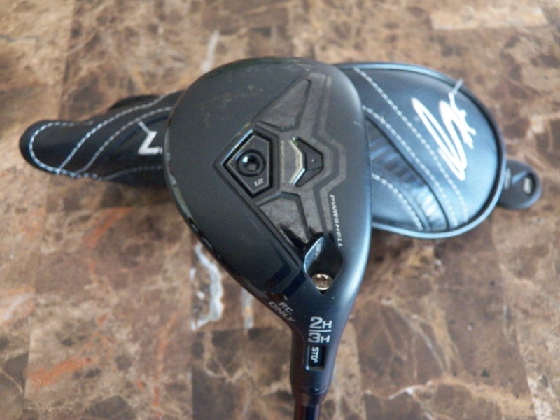 RIGHT HAND COBRA DARKSPEED 2H/3H RESCUE HYBRID GRAPHITE HZRDUS 6.0 STIFF