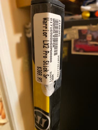 Senior Warrior Alpha LX2 PRO Left Hand Hockey Stick Toe Pattern (New)